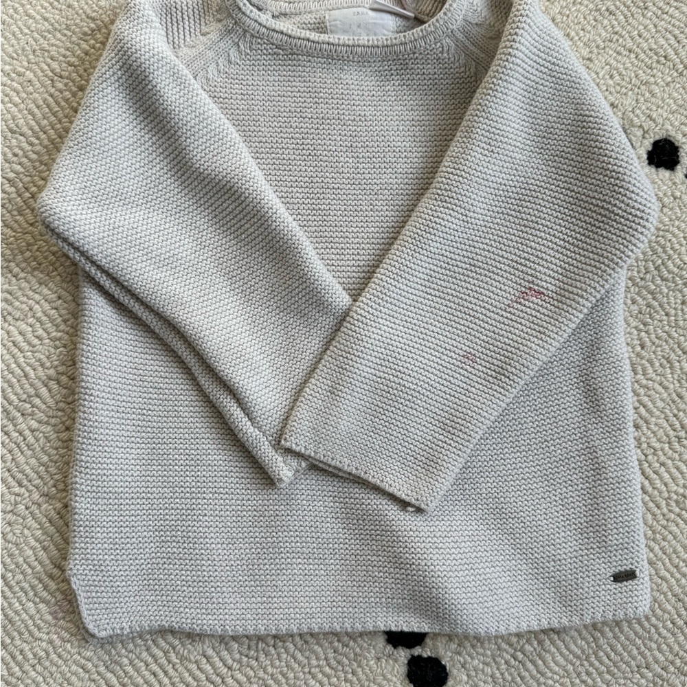 Zara Kids Light Gray Sweater